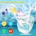 thumbnail image 4 of Labymos Mini Washing Machine Laundry Barrel Washer Underwear Socks Washer Portable Personal Rotating Ultrasonic Turbine Washer Convenient for Home Dormitory, 4 of 8
