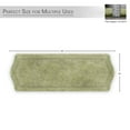 thumbnail image 2 of HOME WEAVERS Waterford Collection Cotton Bath Runner Rug, 22" x 60", Green, 2 of 9