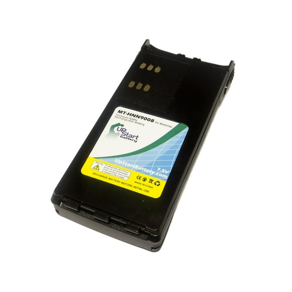 Motorola HT750 Battery - Replacement for Motorola HNN9008A Two-Way Radio Battery (1300mAh, 7.5V, NI-MH)
