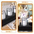 thumbnail image 5 of OUNONA Drink Carrier Tray Black Epe for Takeout Beverages At Home 2Pcs, 5 of 8