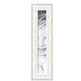 thumbnail image 2 of ArtToFrames 4" x 27" Majestic White Picture Frame, 4x27 inch Silver Wood Poster Frame (WOM-5198),  Pack, 2 of 7
