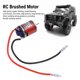thumbnail image 3 of Reemplazo De Motor Cepillado Para Coche RC, Para Modelo Tamiya, Coche, Barco 370, 25T, Eje D De 2,3mm, Carcasa De Acero Inoxidable, Motor RC, 3 of 7