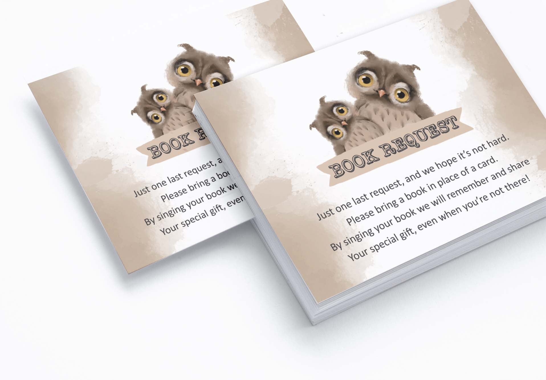 Inkdotpot Set Of 30Owl Bird Baby Shower Invitations-Diaper Raffle Tickets And Baby Shower Book Request Cards Invites Its A Boy Its A Girl
