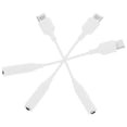 thumbnail image 1 of Raindrops 3Pack USB Audio Adapter Headphones Jack Adapter TPE for Daily Use Back to School, 1 of 7