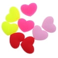 thumbnail image 1 of 6pcs Heart-Shaped Silicone Tennis Racket Vibration Dampeners for Kids and Adults Reduces Racket String Vibration Cute Design, 1 of 8