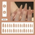 thumbnail image 3 of 4-Pack Press on Nails - 96 Pieces Long-Wear, Glossy Finish, Quick Stick, No Glue Needed, Perfect for Dance, Party, Daily Wear, Fashionable Nail Art for Women/Girls, 3 of 8