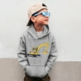 thumbnail image 2 of Hoodies for Boys 10 12 Car Printed Drop Shoulder Hooded Tops Comfortable Trendy Crewneck Cute Sweatshirt for Kids,A3-Grey,8-9 Years, 2 of 6