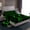 Green, variant on Manfei Red Blue Neon Light Twin Sheet Sets 3pcs, Geometric Minimalist Twin Fitted Sheet, Black Flat Sheet, Microfiber Bedroom Decor