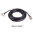 thumbnail image 4 of PL259 Male to SO239 Female RG58 Coaxial Cable Car Ham Radio Antenna Durable, 4 of 9