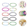 thumbnail image 3 of 10pcs Beaded Ankle Chain Bohemian Style Anklet Foot Chain Summer Ankle Jewelry, 3 of 8