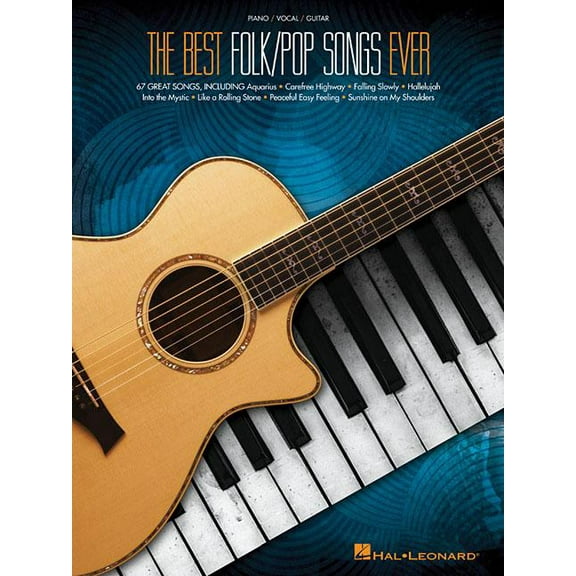 Best Folk/Pop Songs Ever (Paperback) by Hal Leonard Corp
