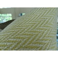 thumbnail image 3 of Thomas Collection Honeysuckle Cream Zig Zag Chevron Decorative Pillow - 11243, 3 of 5