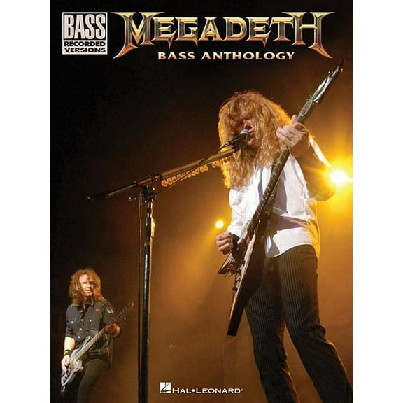 Bass Recorded Versions Megadeth Bass Anthology, (Paperback)