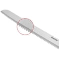 thumbnail image 4 of dearithe Serrated-Bread Knife 10 Inch, Black Full-Tang and Triple Rivet Stainless Sharp Wavy Edge Wide Bread Cutter, Professional for Slicing Homemade Bread, Bagels, Cake, Dishwasher Safe, 4 of 7
