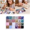 thumbnail image 1 of A DIY Craft Project Of Sparkling Gemstone Art For Adults And Children, 1 of 7
