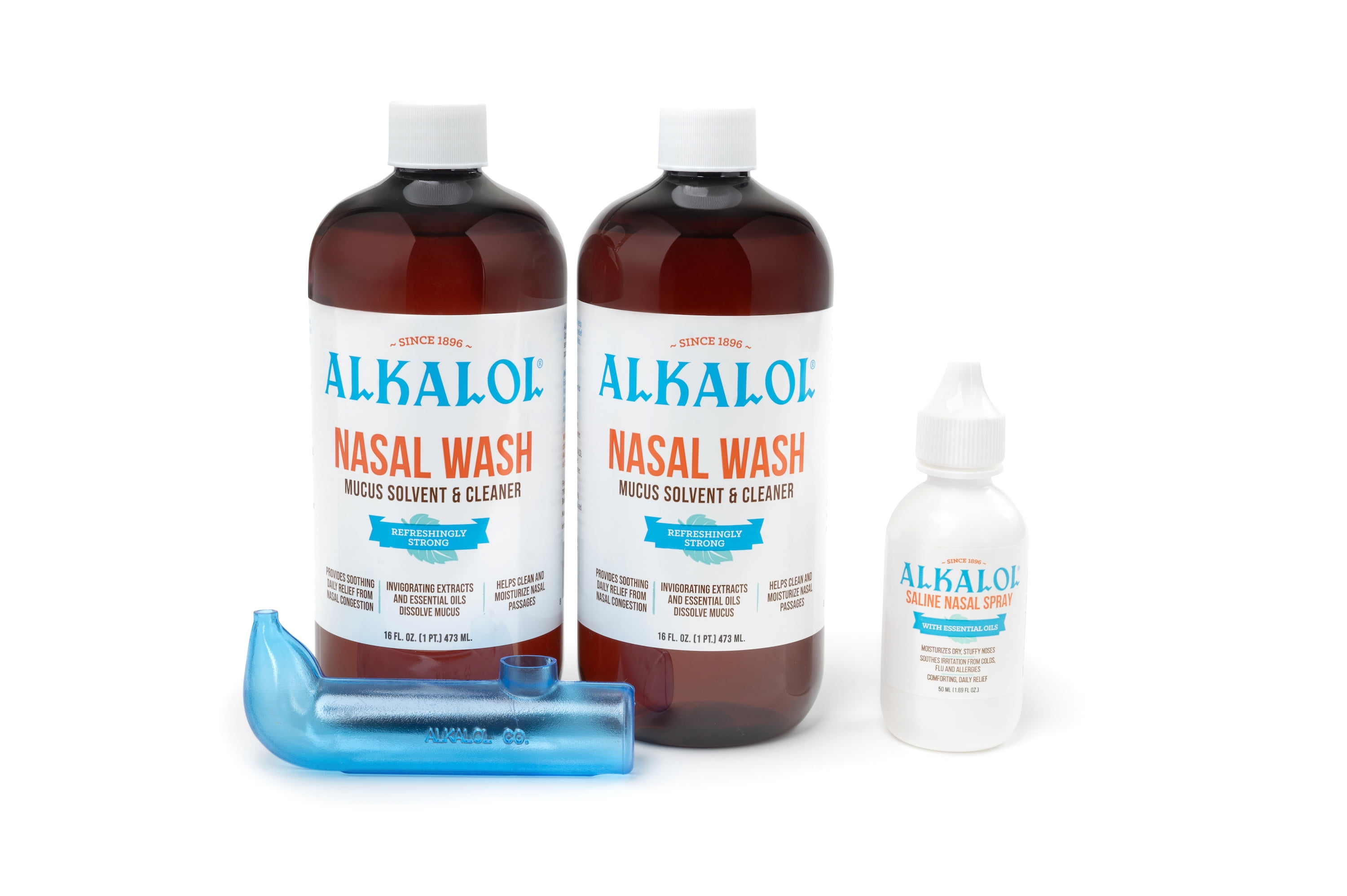 Alkalol Solution Nasal Wash Bonus Pack, 2.5 Pound