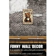 thumbnail image 3 of Bear Decor I Drink Coffee And I Know Things Creative Aluminum Sign,12x16 inches,Funny Wall Decor for Cafes Coffee Shop Club Decor,Housewarming Gifts, 3 of 6