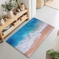 Blue Sea Area Rugs 2x3ft Beach Beautiful Patterns Floor Rug Non Slip ...
