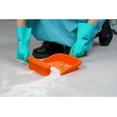 thumbnail image 4 of SPARTA Large Handheld Dustpan with Hanging Hole, Heavy-Duty Plastic Dustpan with Wide Lip for Countertops and Surfaces, Plastic, 10 Inches, Orange, (Pack of 12), 4 of 5