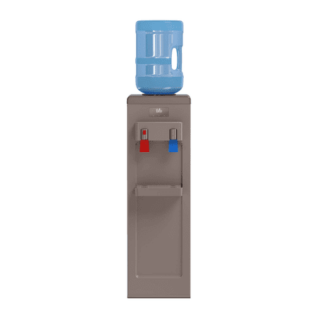 Brio 100 Series Mini Top Load 3 or 5 Gallons Hot 176-198 Degrees and Cold 37-50 Degrees Ferenheight Temperature Water Cooler Dispenser