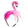 thumbnail image 2 of Diadema de flamencos para mujeres y niñas, vestido elegante, accesorio para el cabello iluminado, de flamencos para fiesta Tropical de, 2 of 9