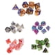 thumbnail image 4 of Juego de 7 dados poliédricos de doble color para DND, D&amp;D, RPG, juegos de rol, accesorios rojo blanco, 4 of 9