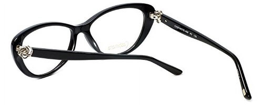 Silver Dollar Designer Reading Glasses Cashmere 456 53mm in Caviar +3.25