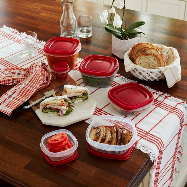 Rubbermaid Easy-Find Lid Food Storage Container Value Pack