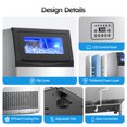 thumbnail image 5 of Ecojoy Commercial Ice Maker, 200Lbs/24H Under Counter Ice Machine, 400W Compressor 40LBS Storage Bin, 5 of 10