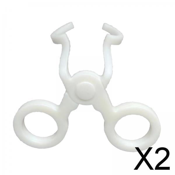 2xHerramienta de Inserción, Ayuda para Usar Y Quitar El Cuidado de Los Ojos , 2 piezas