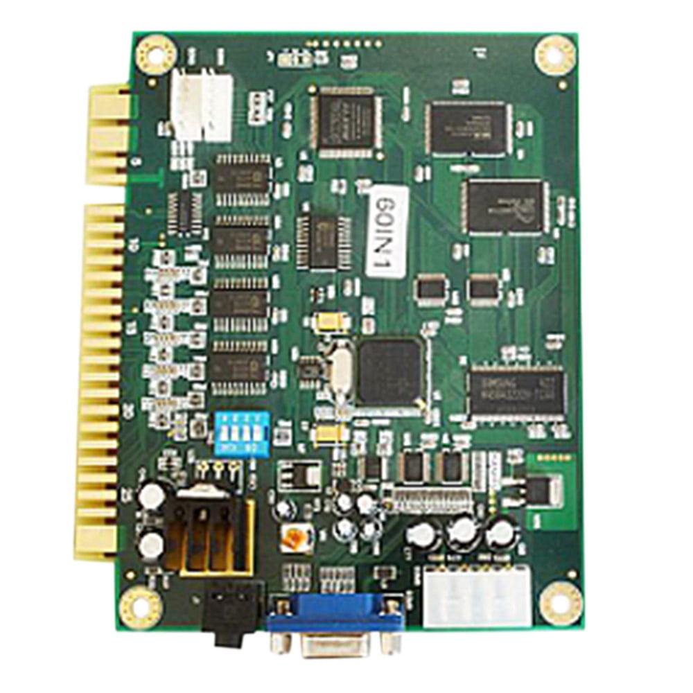 60 in 1 Multicade PCB Board Arcade Classic Game Board CGA VGA Output