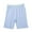 Sky Blue, variant on zeranth Men Men Pajama Shorts Elastic Waist Soft Breathable Knee Length Thin Comfortable Silky Solid Color Stretch Men Homewear Pants