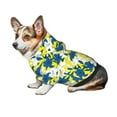 thumbnail image 7 of Honeii Lilies Flowers Print Small Dog Hoodies Pet Hooded Sweatshirts Fall Winter Puppy Cat Sweaters Warm Clothes for Small Dogs Outfits Costume-Large, 7 of 7