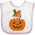 thumbnail image 3 of Inktastic Halloween Chihuahua Pumpkin Boys or Girls Baby Bib, 3 of 4
