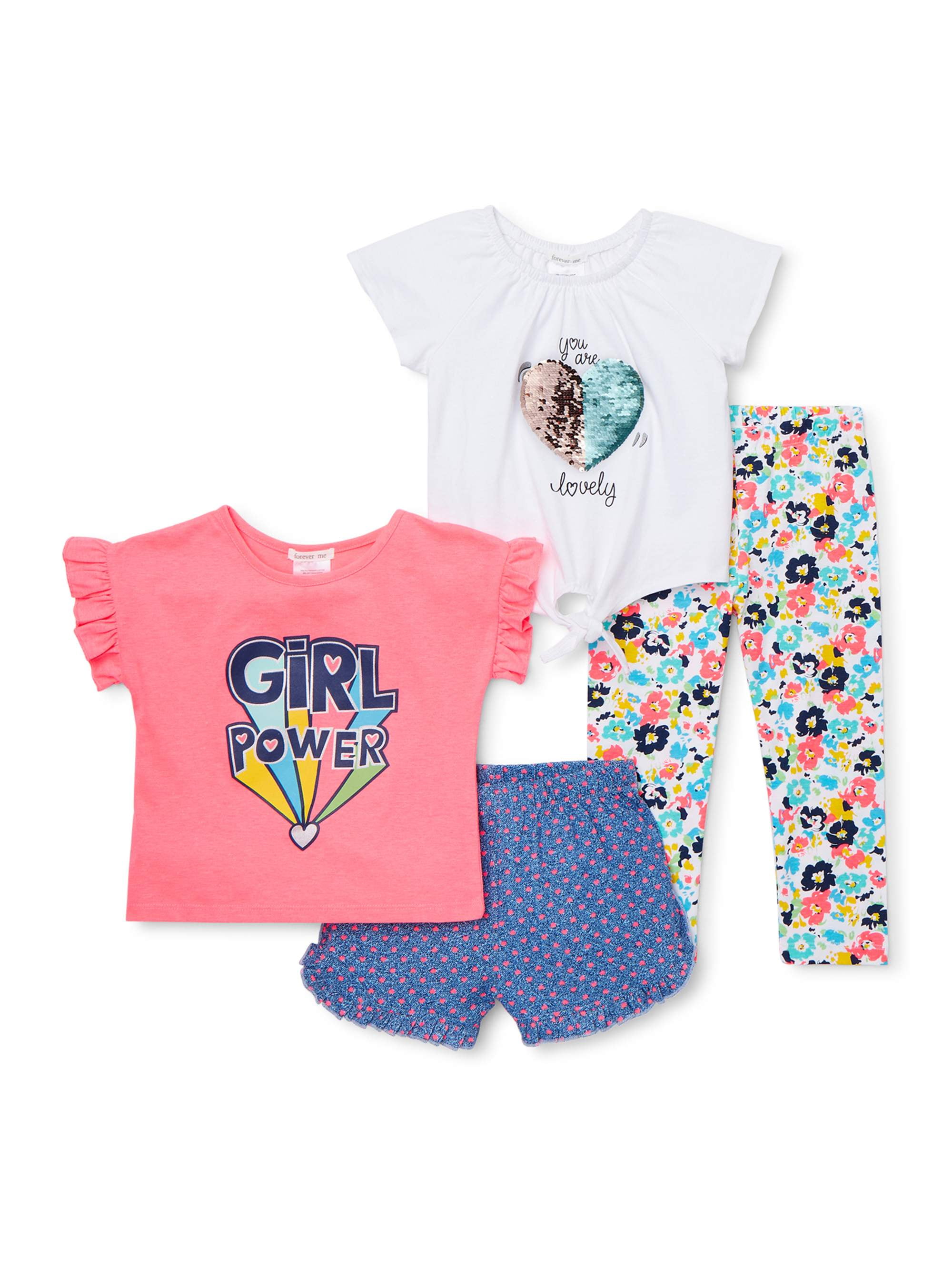 Real Love Girls 4-Piece Mix-and-Match Set