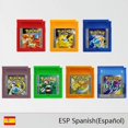 thumbnail image 2 of GBC Series Game Cartridge 16-Bit Video Game Console Card Red Yellow Blue Green Crystal Golden Silver Spanish Language, 2 of 5