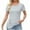Gray, variant on My Orders Lightweight Tops & Blouses Short Sleeve Shirts for Women V Neck Workout Shirts Women Tight Casual Summer Tops for Women Over 50 Generic Brand Tops for Women