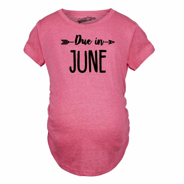 due in march maternity shirt