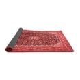 thumbnail image 2 of Ahgly Company Indoor Round Medallion Red Traditional Area Rugs, 6' Round, 2 of 4