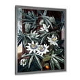 thumbnail image 2 of Designart 'Ancient Flowers I' Traditional Framed Art Print, 2 of 4