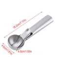 thumbnail image 2 of Cream Scoop,Stainless Steel Ice Cream Spoon Fruit Spoon Melon Baller Scoop Kitchen Tool, 2 of 7