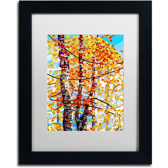 Mandy Budan 'Panoply' Matted Framed Art