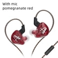 thumbnail image 1 of Auricular CCA CA4 Auriculares internos para juegos de 3,5 mm Auriculares para juegos portátiles con cable y compatibles con Bluetooth, Rojo, con micrófono Inevent EL003197-04, 1 of 7