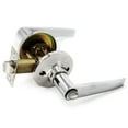 thumbnail image 3 of Door Lever Lara Chrome Keyed Door Handle by Villar Home Designs, 3 of 5