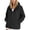 Black, variant on Windbreaker Jacket Women Lightweight Long Sleeve Windproof Waterproof Zip Up Hooded Hiking Jackets with Pockets