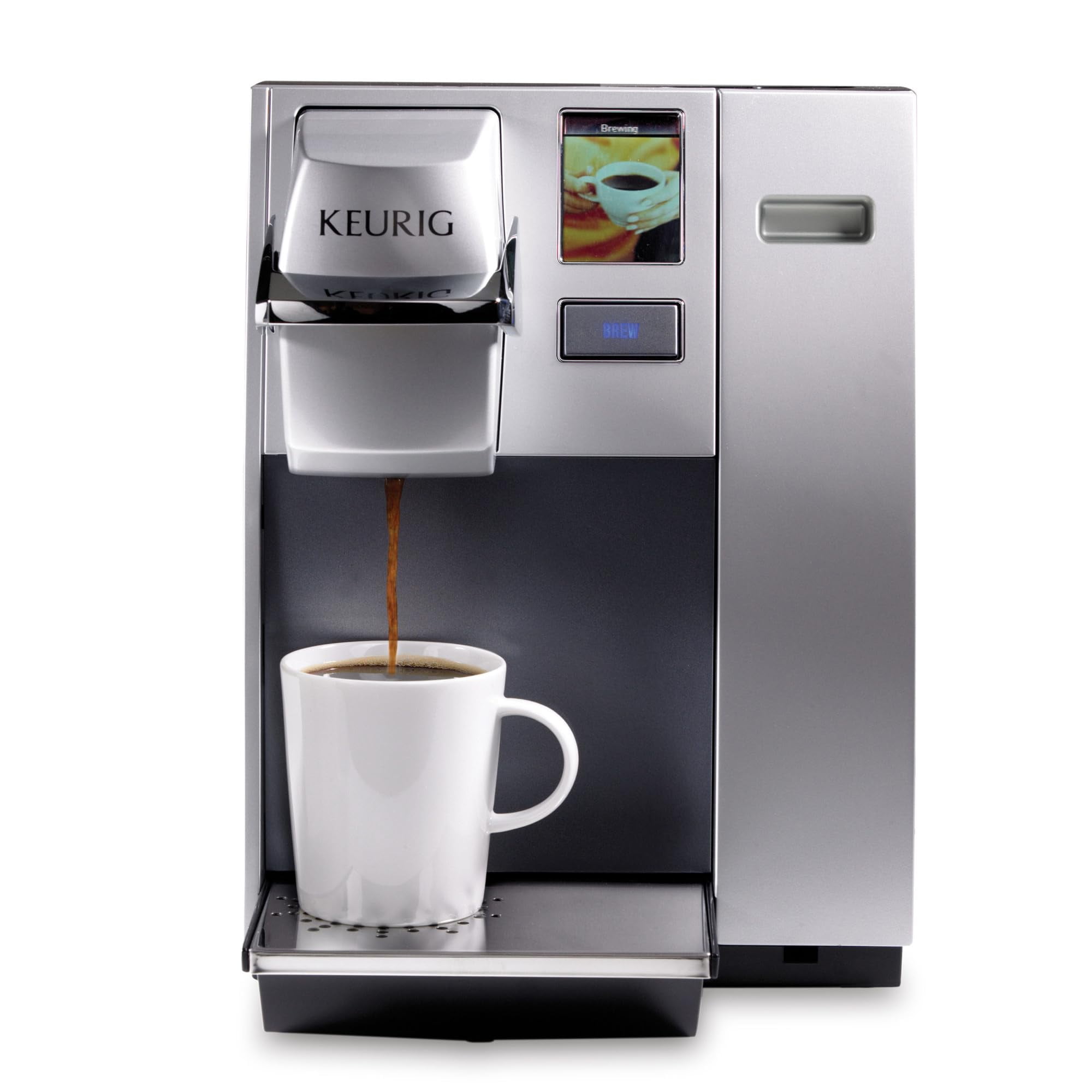 Macchina Da Caffè Commerciale Keurig K-2500 Monodose Per Ufficio, Collegamento Diretto All'Acqua, Touch Screen, 5 Dimensioni Tazza, Sistema Strong Brew - 2