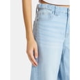 thumbnail image 4 of No Boundaries Baggy Carpenter Wide Leg Jeans, 32” Inseam, Women’s Sizes 00-20, 4 of 5