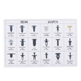 thumbnail image 3 of 415Pcs Assorted Car Door Clip Trim Bumper Fastener Rivets Removal Tool, 3 of 8