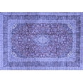 thumbnail image 1 of Ahgly Company Indoor Rectangle Medallion Blue Traditional Area Rugs, 8' x 10', 1 of 4