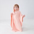 thumbnail image 2 of zuwimk Boys Girls Terry Bathrobe,Cotton Towel Robe ，Hooded Toddler Soft Fuzzy Robe For Kids(Pink,One Size), 2 of 6